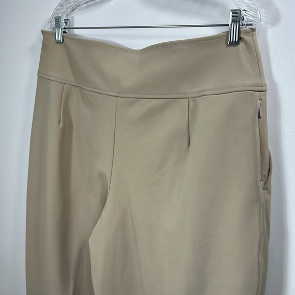 Athleta Stellar wide crop tan pants size 16. NWT. - Picture 8 of 13